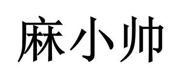  em>麻小帥 /em>