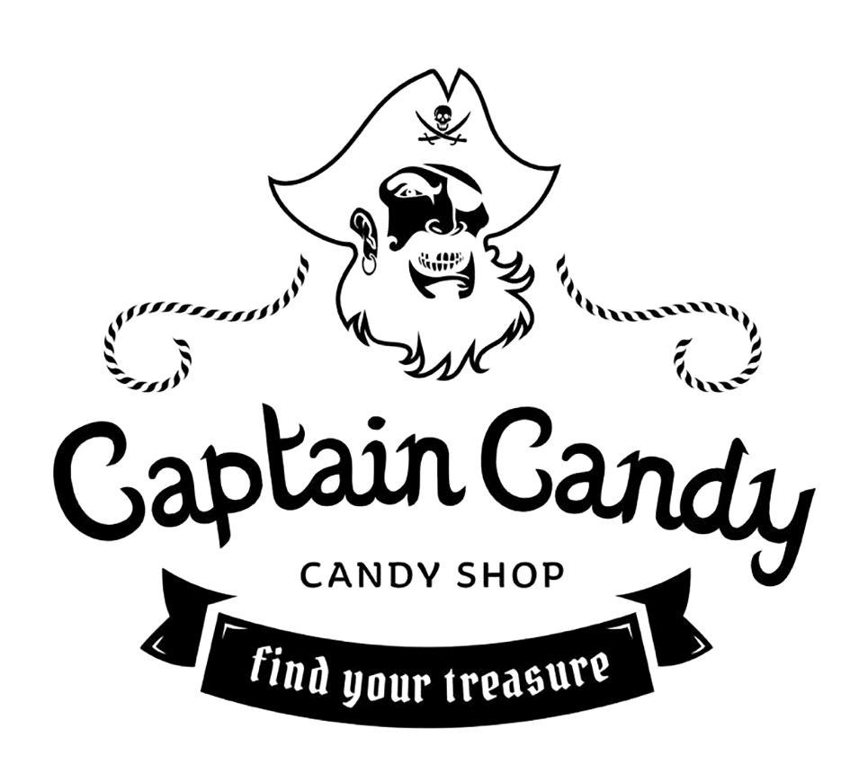 captain candy candy shop find your treasure