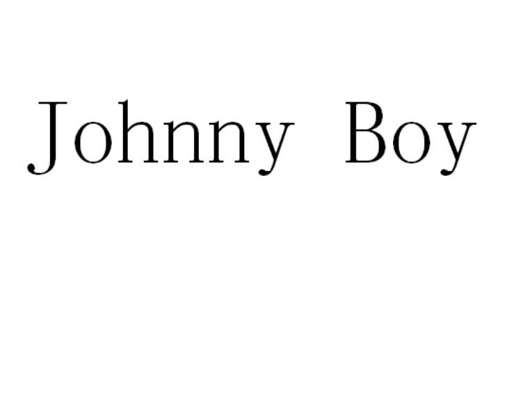  em>johnny /em>  em>boy /em>