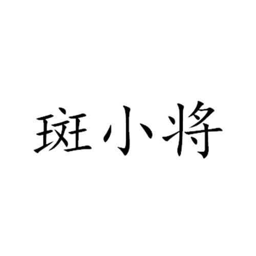 斑小将商标注册申请申请/注册号:48379199申请日期:202