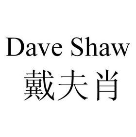 em>戴夫/em>肖 em>dave/em shaw