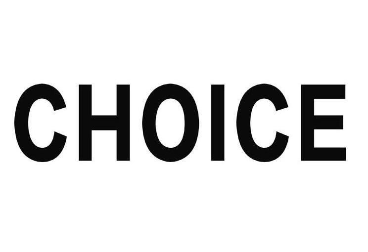 choice                                    