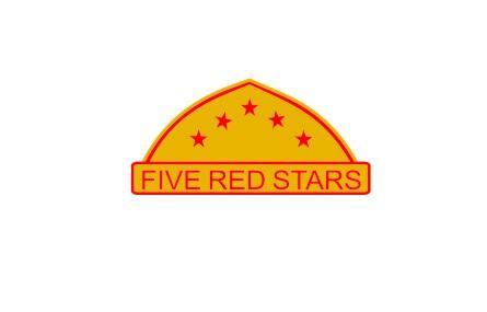 five red stars