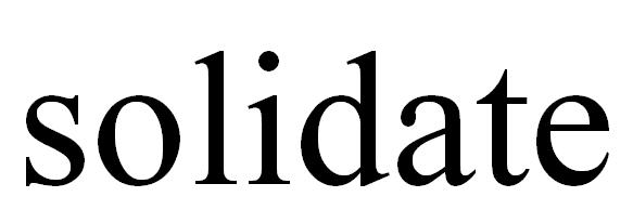 solidate