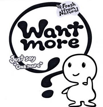 want more  em>fresh /em> from natural just  em>say /em> one more