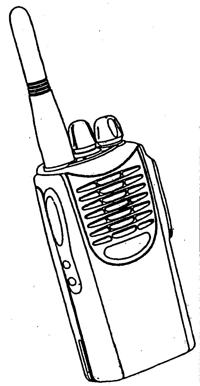 对讲机简笔画图片图片