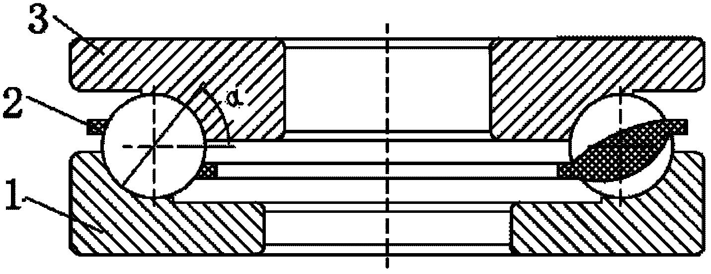 角接触轴承的简化画法图片