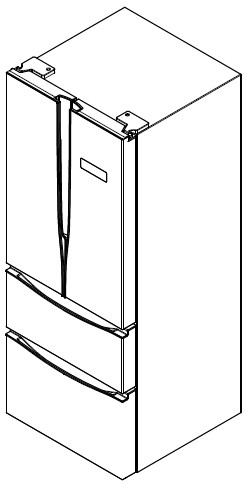 钢板四门冰箱(b1378)-爱企查