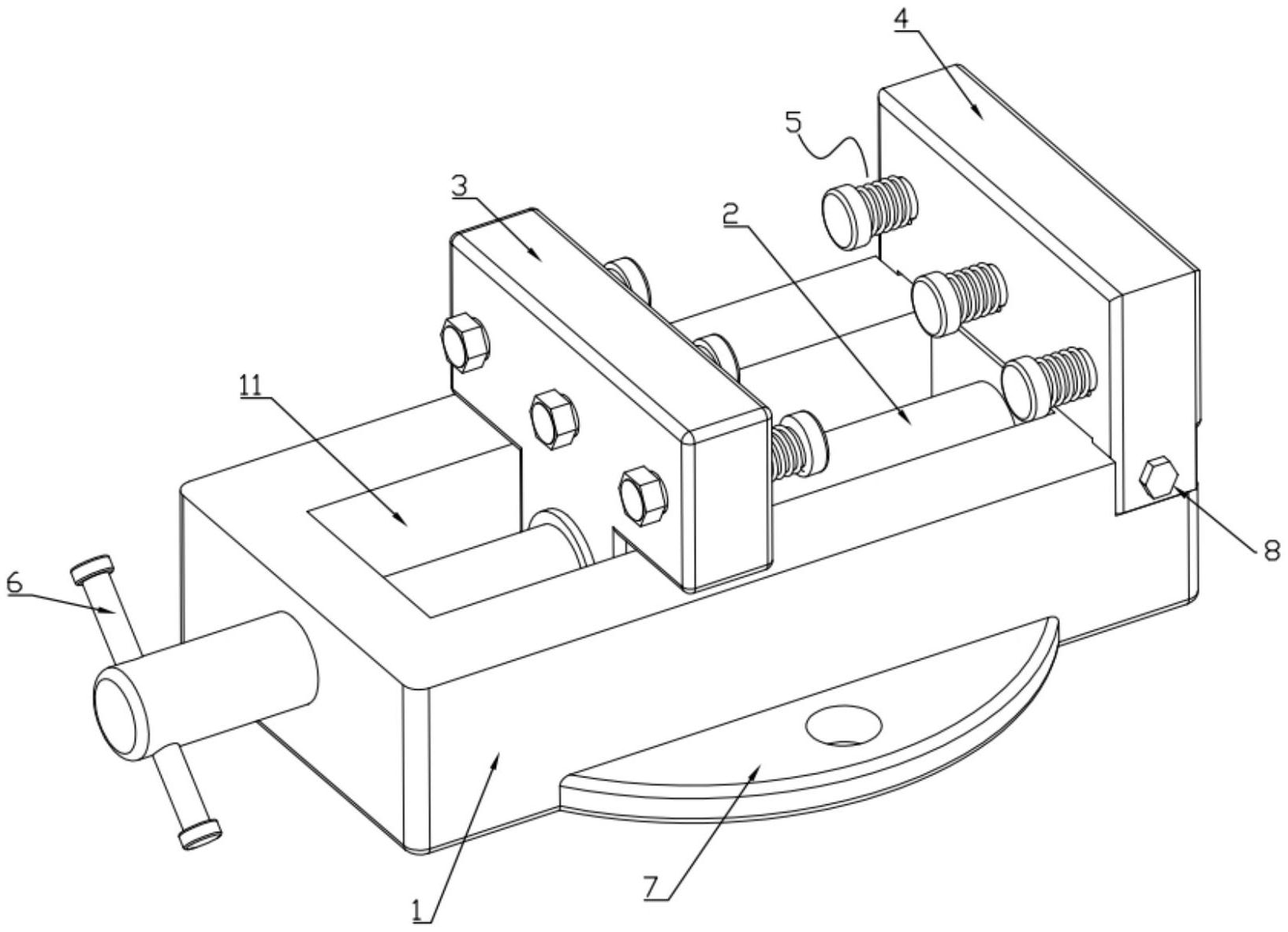 一种矩形弹性体加工用的夹具-爱企查