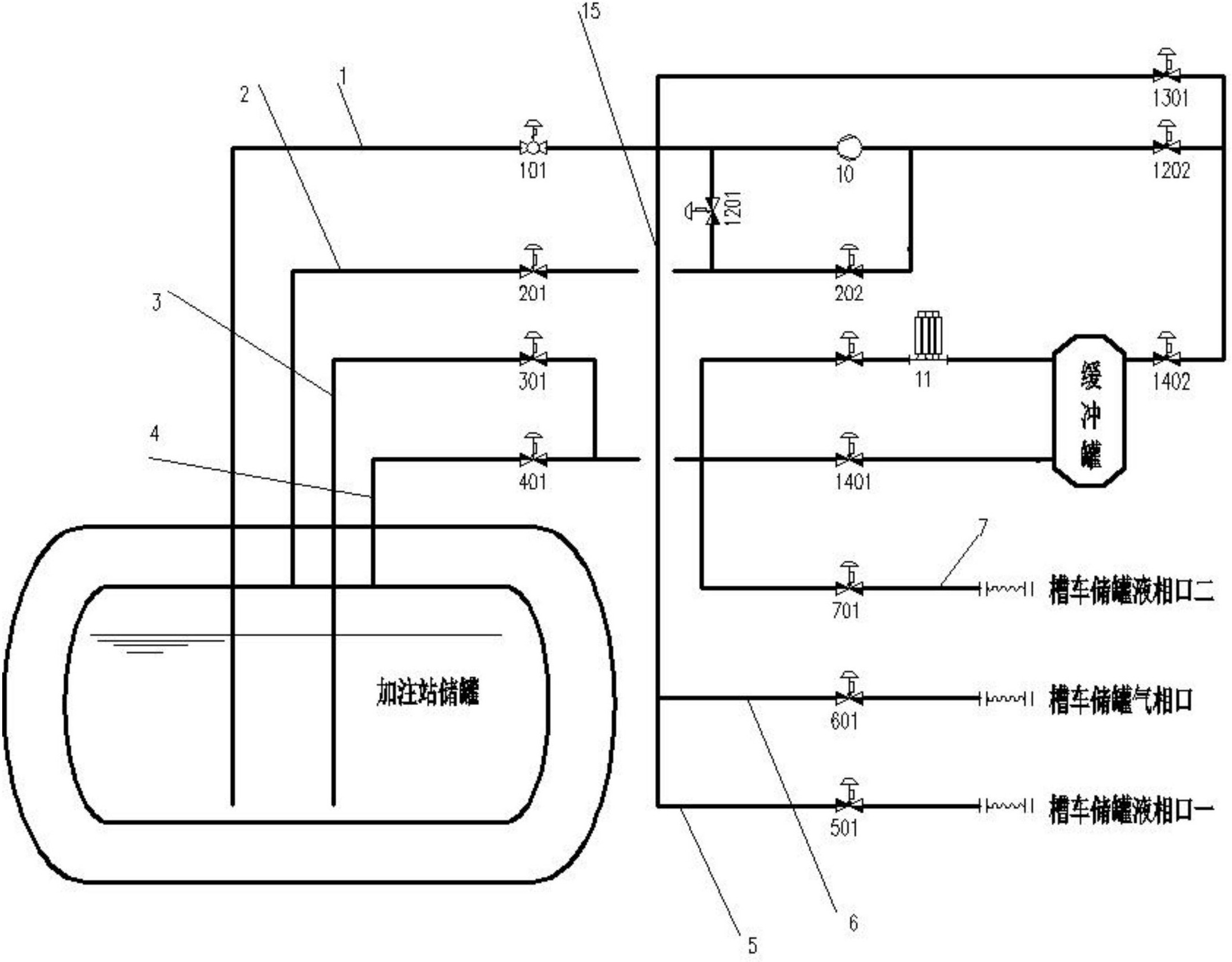 一种压差式lng槽车卸车系统-爱企查