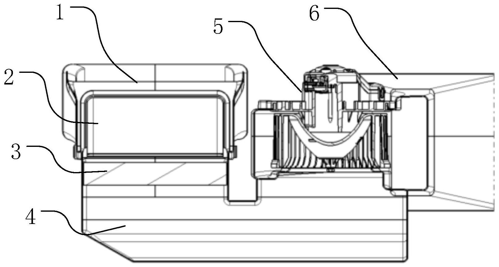 一种汽车空调进风箱结构-爱企查