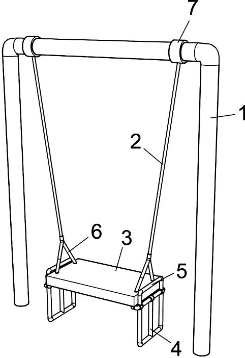 一种新型多用秋千椅