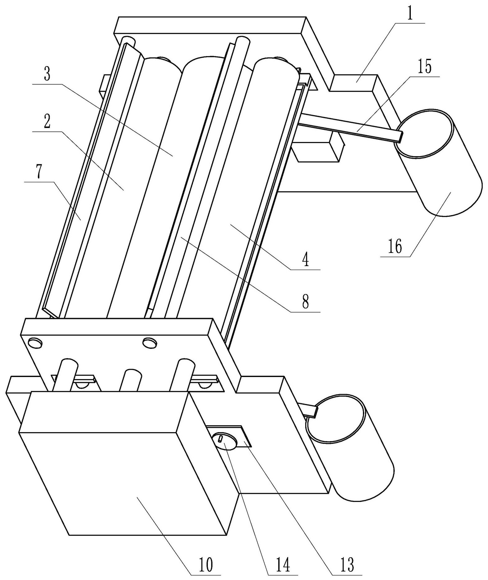 一种辊涂压花机-爱企查