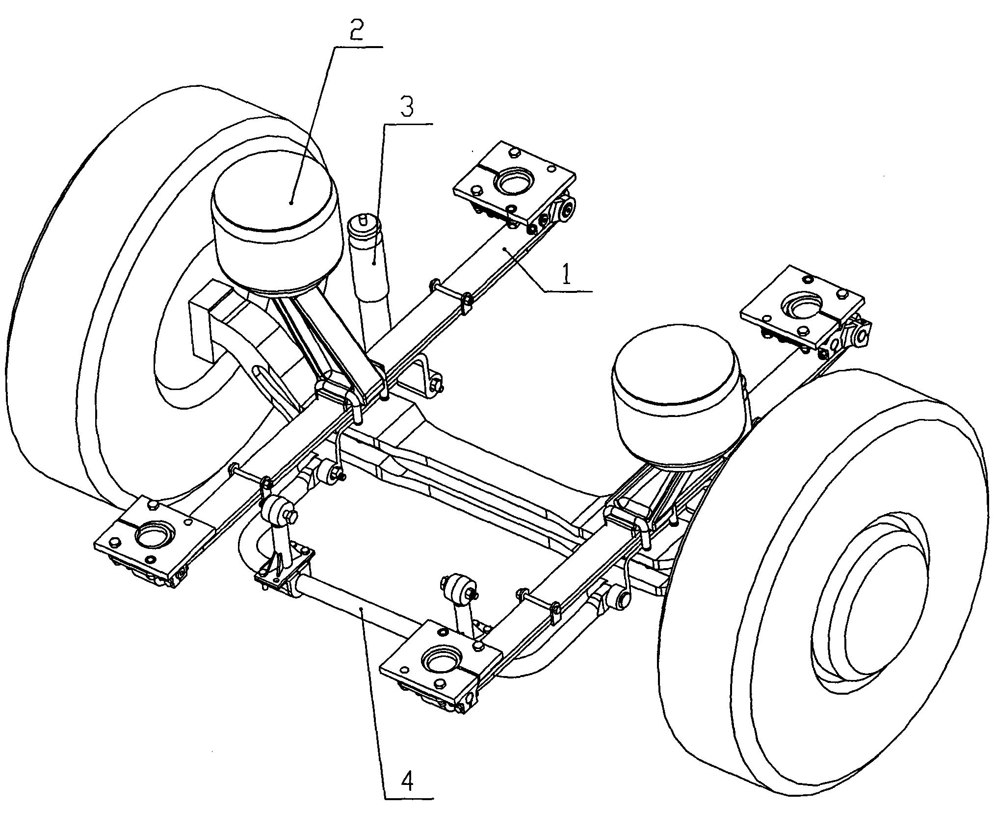 大型客车专用复合式前悬挂