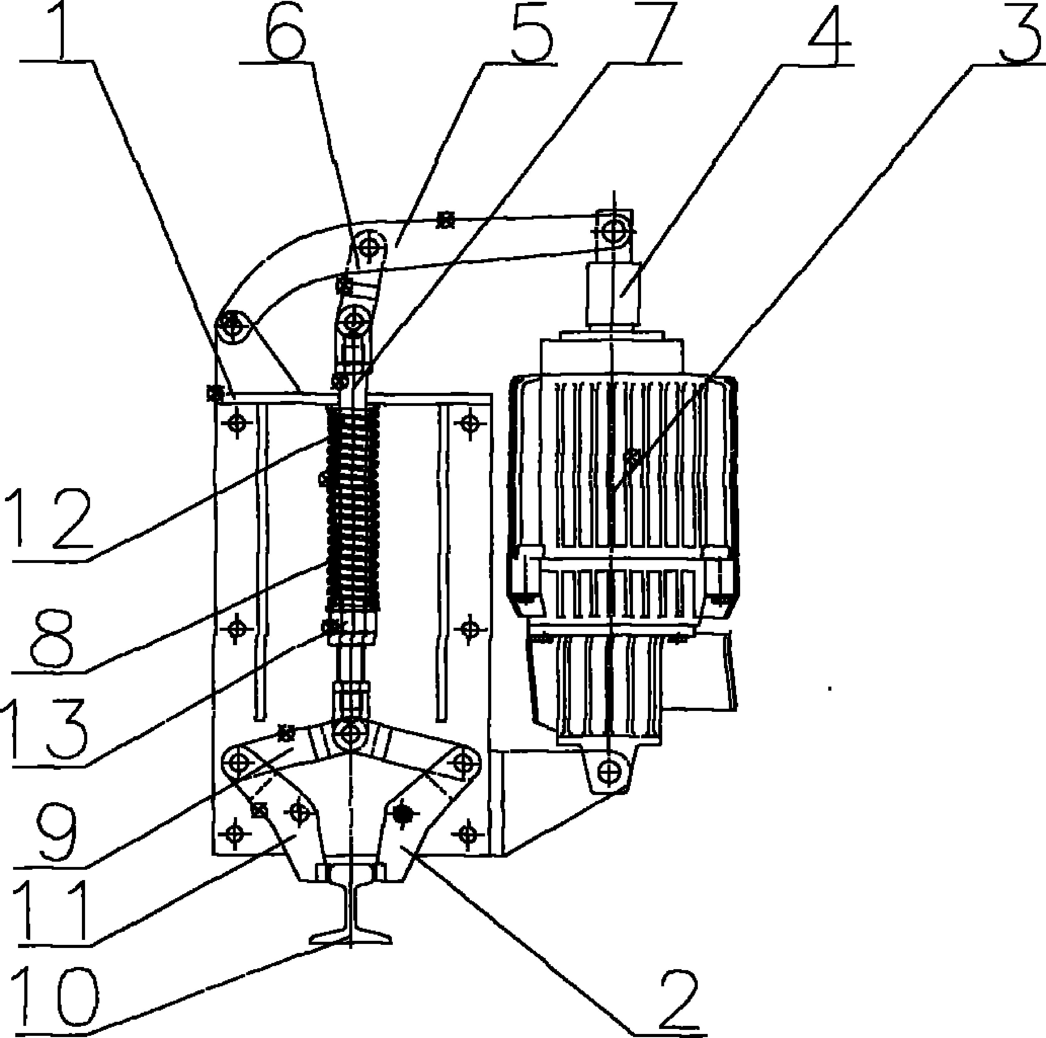 卸料车电动夹轨器-爱企查