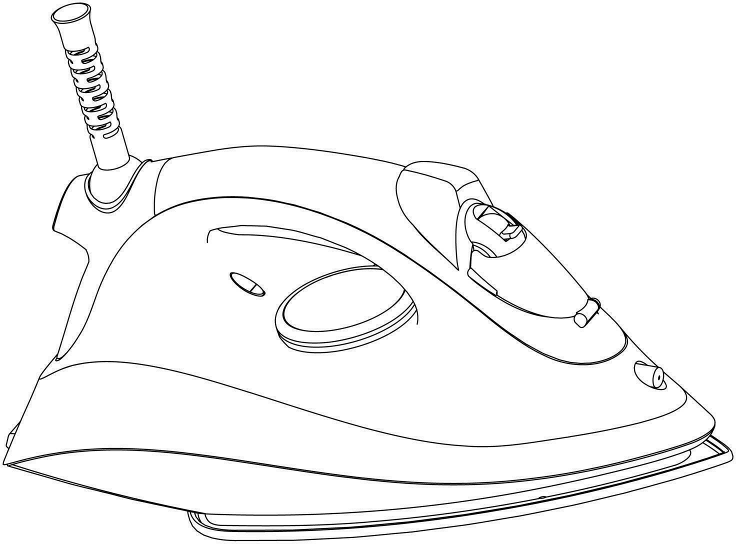 本外观设计产品的用途:本外观设计产品用于熨烫衣物.