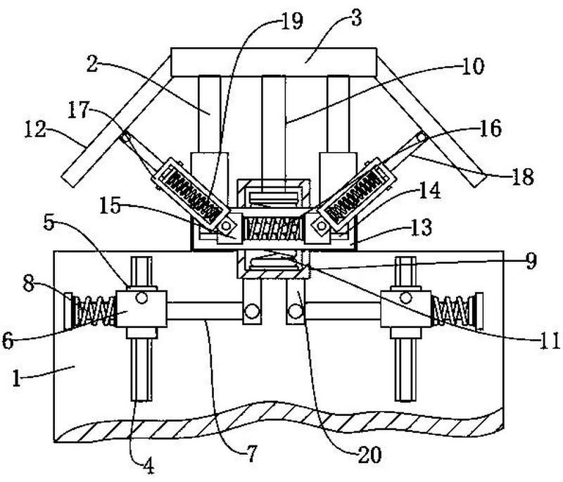 包括:车头,所述车头为矩形结构,本实用新型涉及碰碰车技术领域,当从