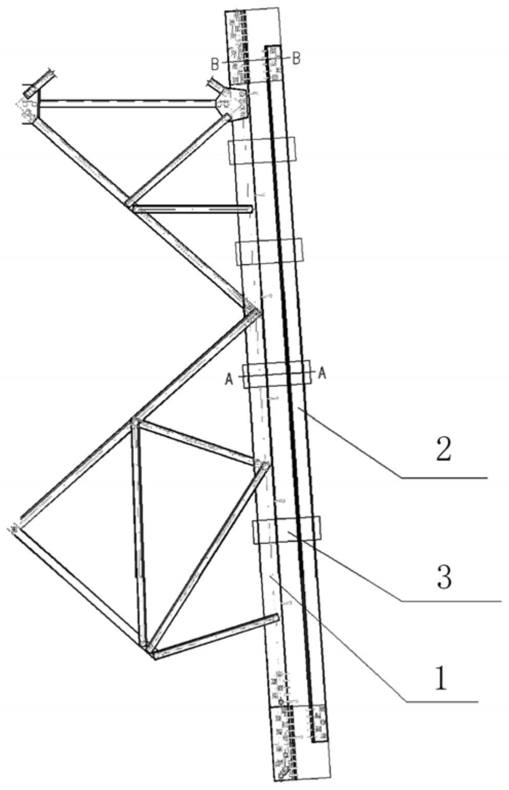 一种输电角钢塔及输电角钢塔主材的加固方法-爱企查