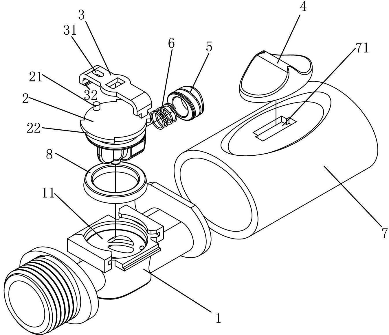 一种推动式分水器-爱企查