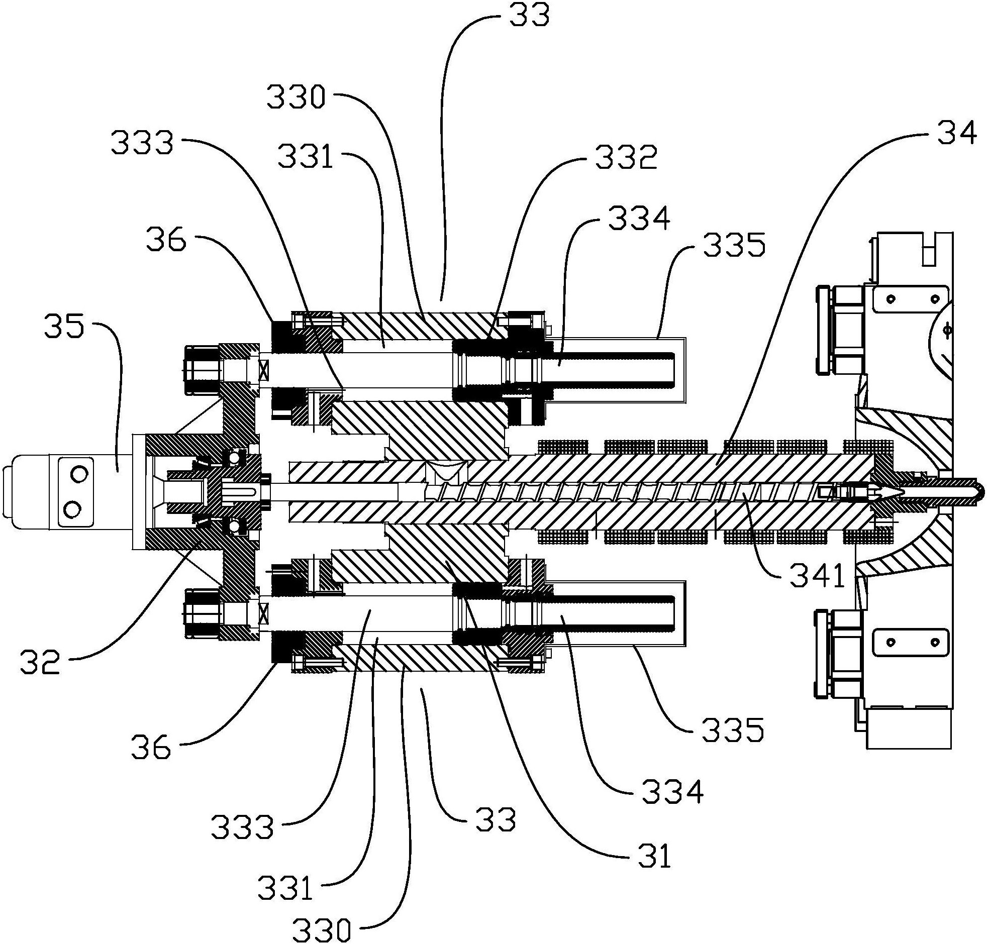 一种具有快速精密射台结构的注塑机-爱企查