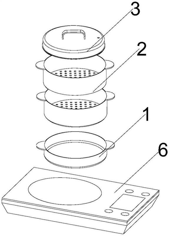 一种组合式蒸笼