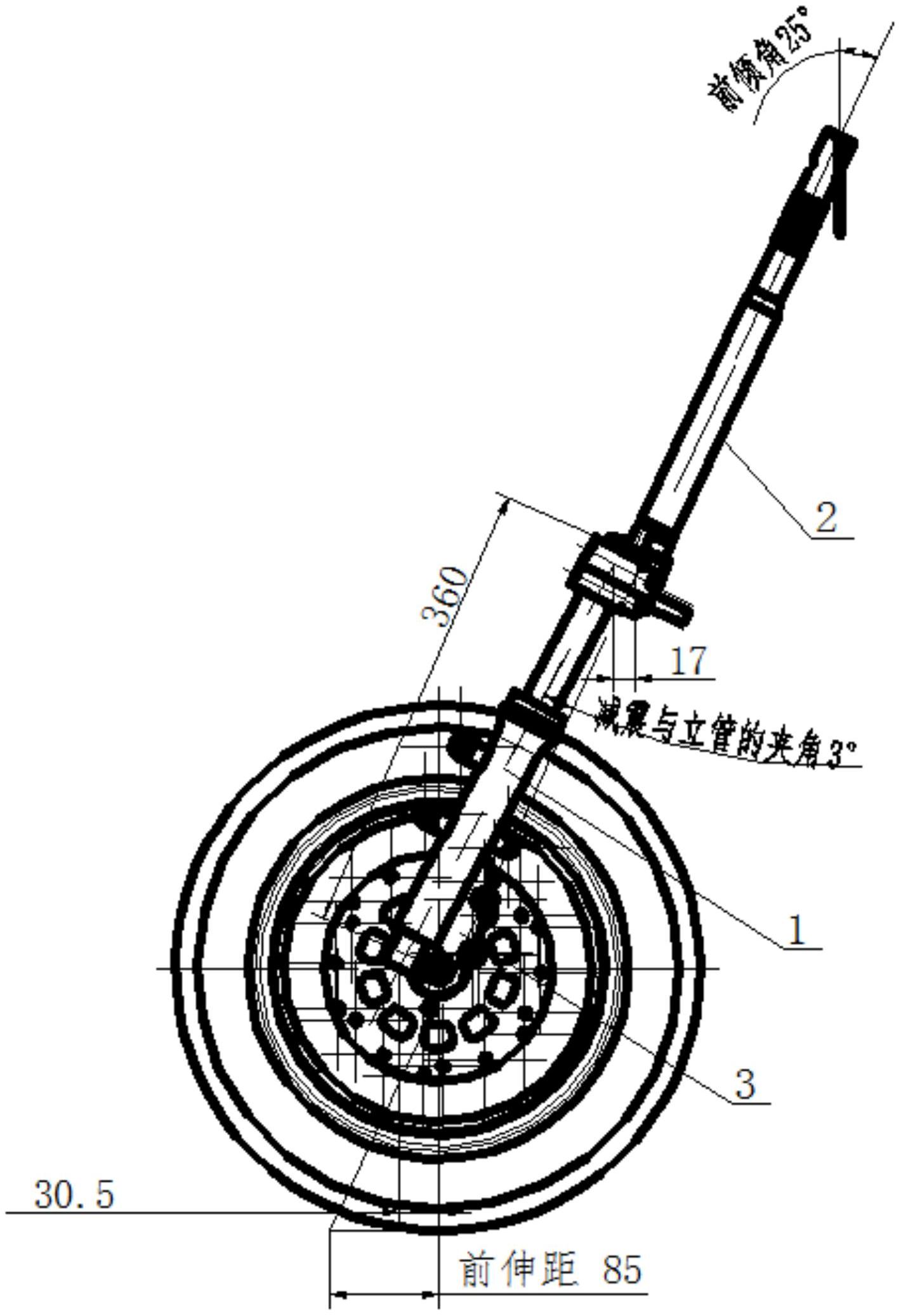 一种摩托车前叉-爱企查