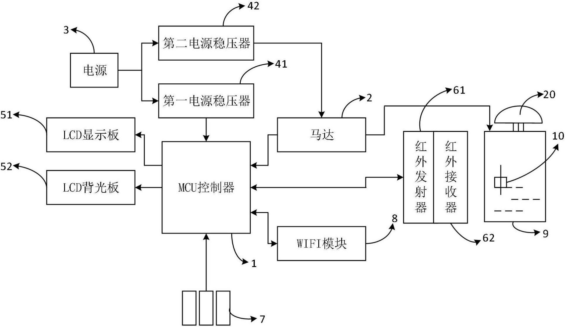 一种非接触式洗手液机-爱企查