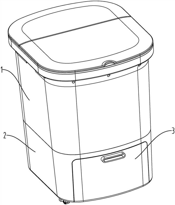 摘要附图摘要本实用新型公开了一种足浴器,包括桶体,烘干组件,支承板