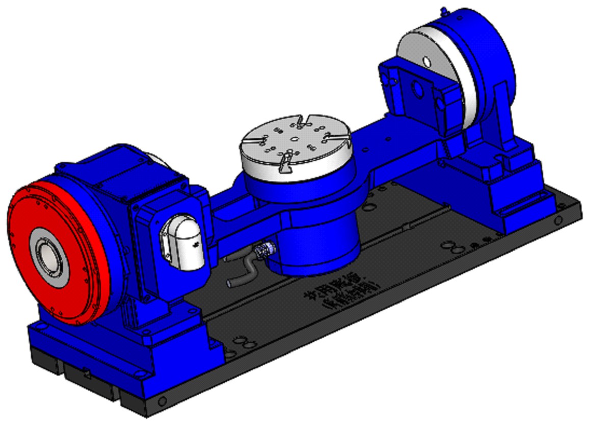 本外观设计产品的名称数控转台(cc62ddr四轴).2.