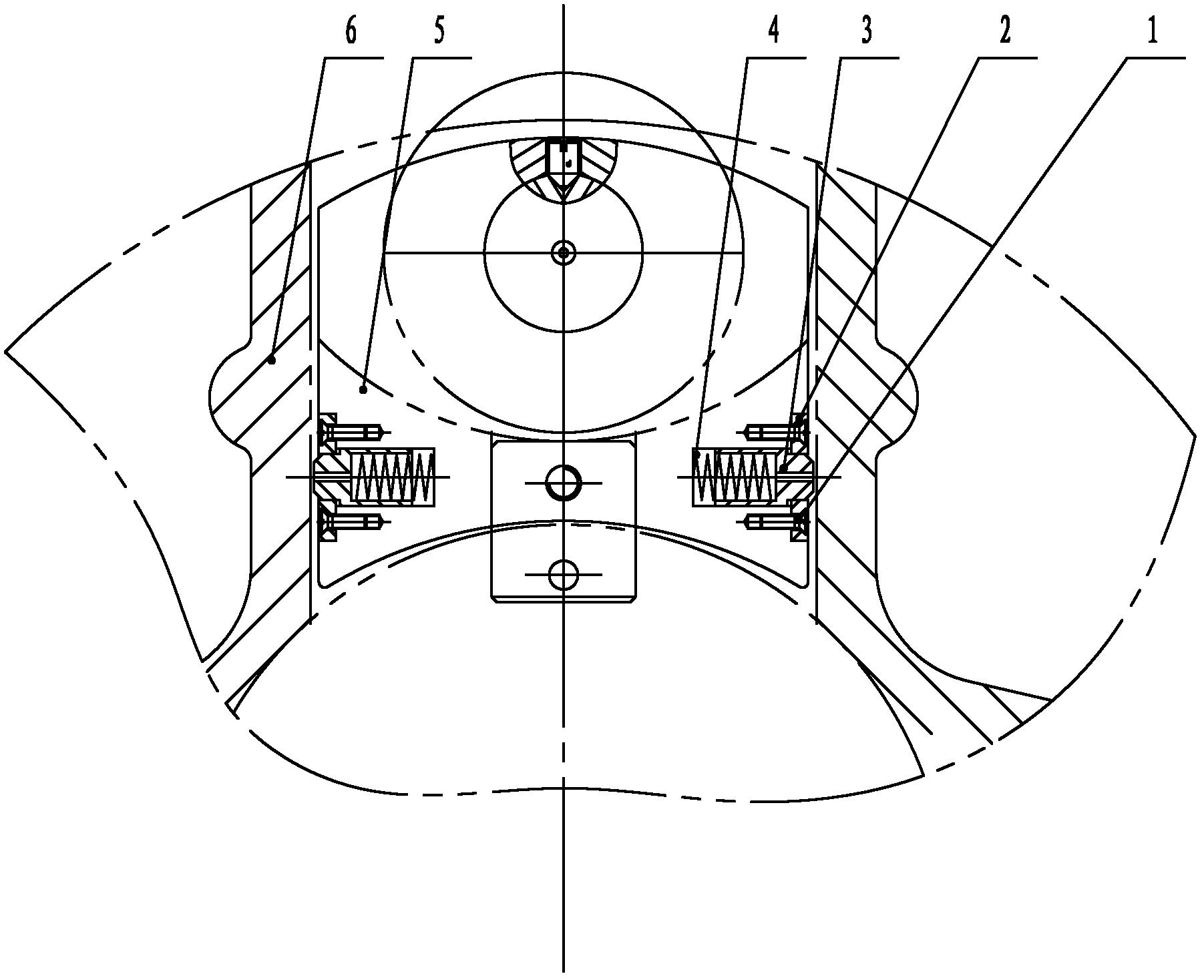 一种液压大钳用的自动对正颚板-爱企查