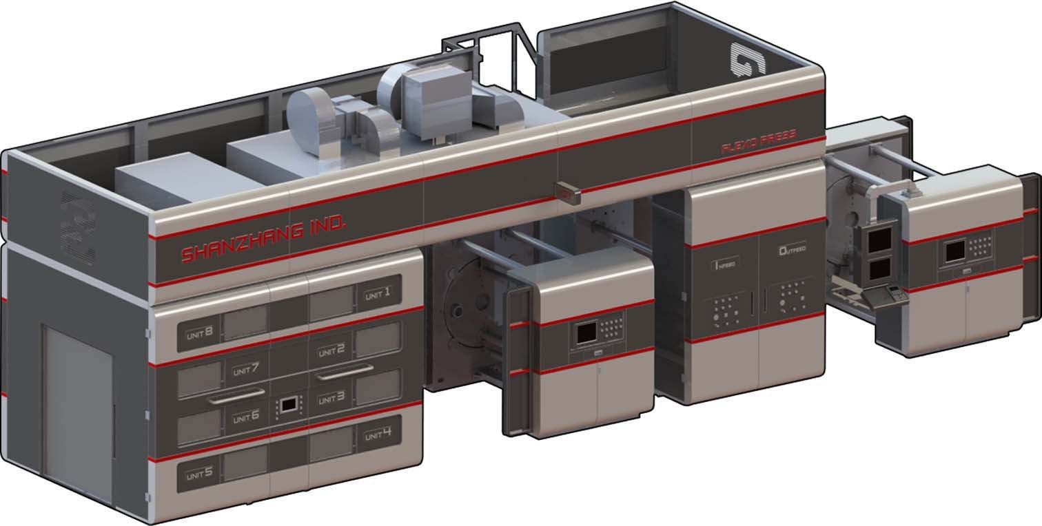 全伺服卫星式柔版印刷机-爱企查