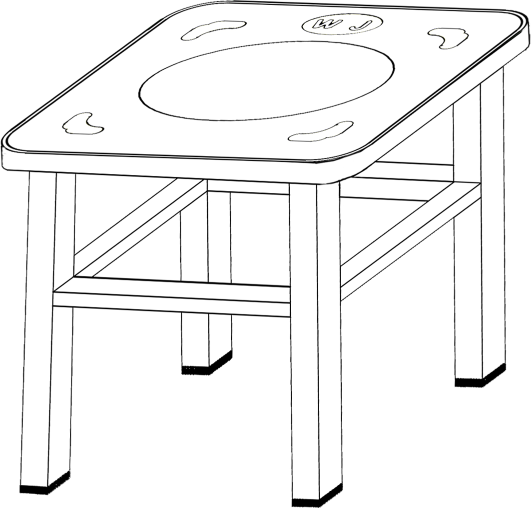 方凳子图片简笔画图片