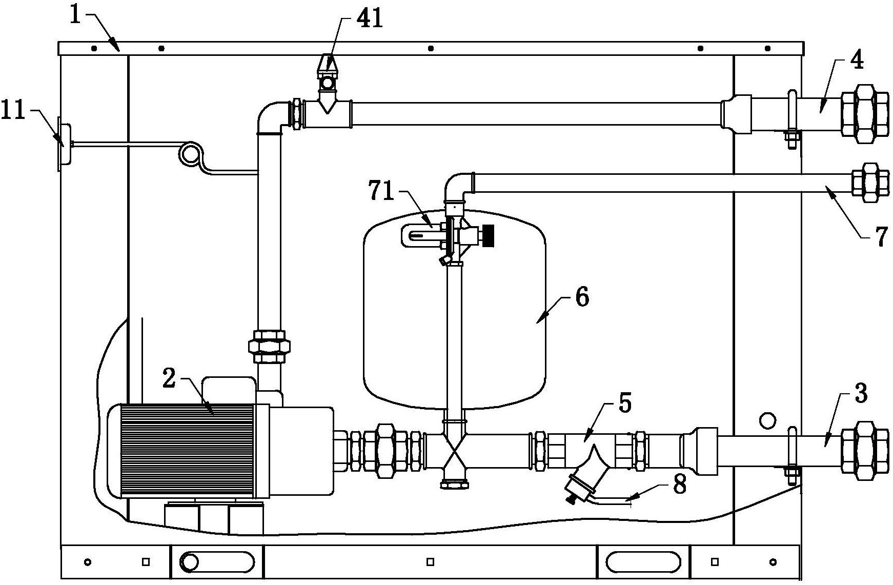 一种空调机组用无负压水力模块-爱企查