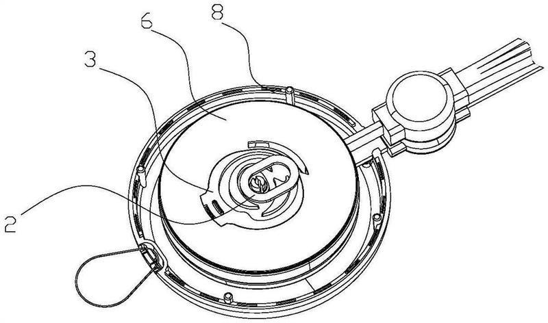 自动收线盘内部结构图图片