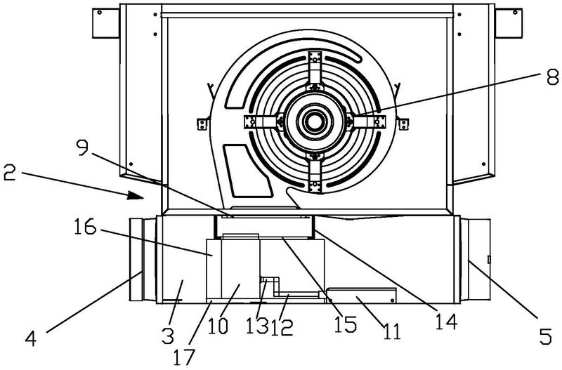 一种可左右快速切换风箱的集成灶-爱企查