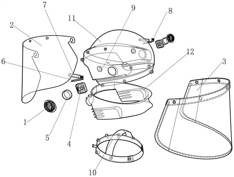 空气净化防护面罩-爱企查