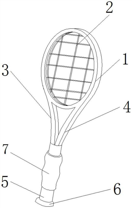 一種具有減震效果的網球拍-愛企查