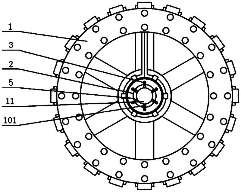 水轮发电机转子结构图片