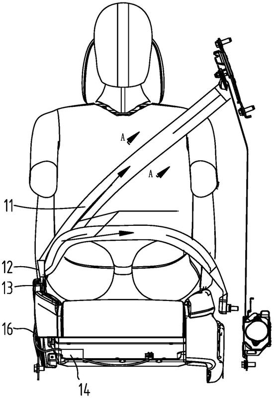 一種汽車的安全帶及汽車-愛企查