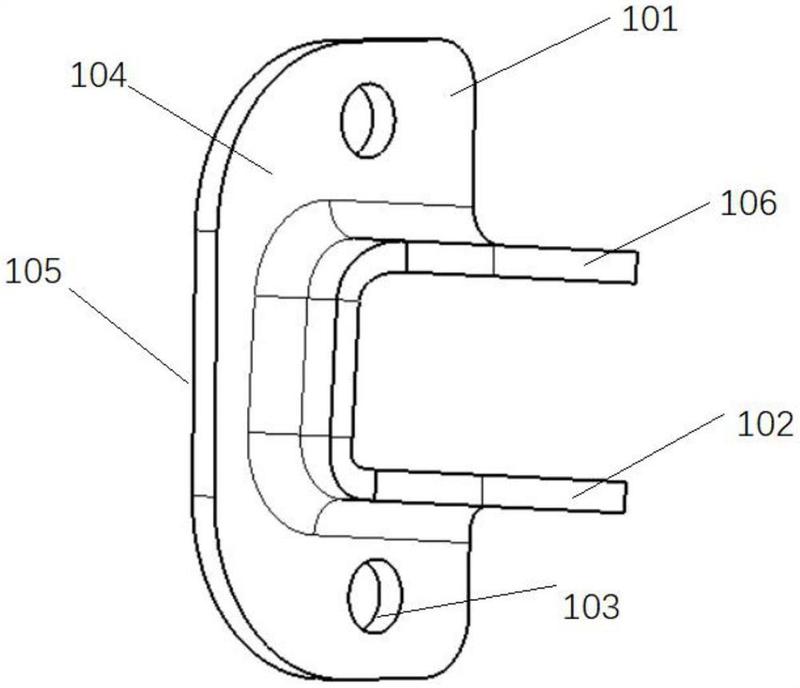 一种车门限位器,包括安装支架,所述安装支架包括,安装基板,为板状结构