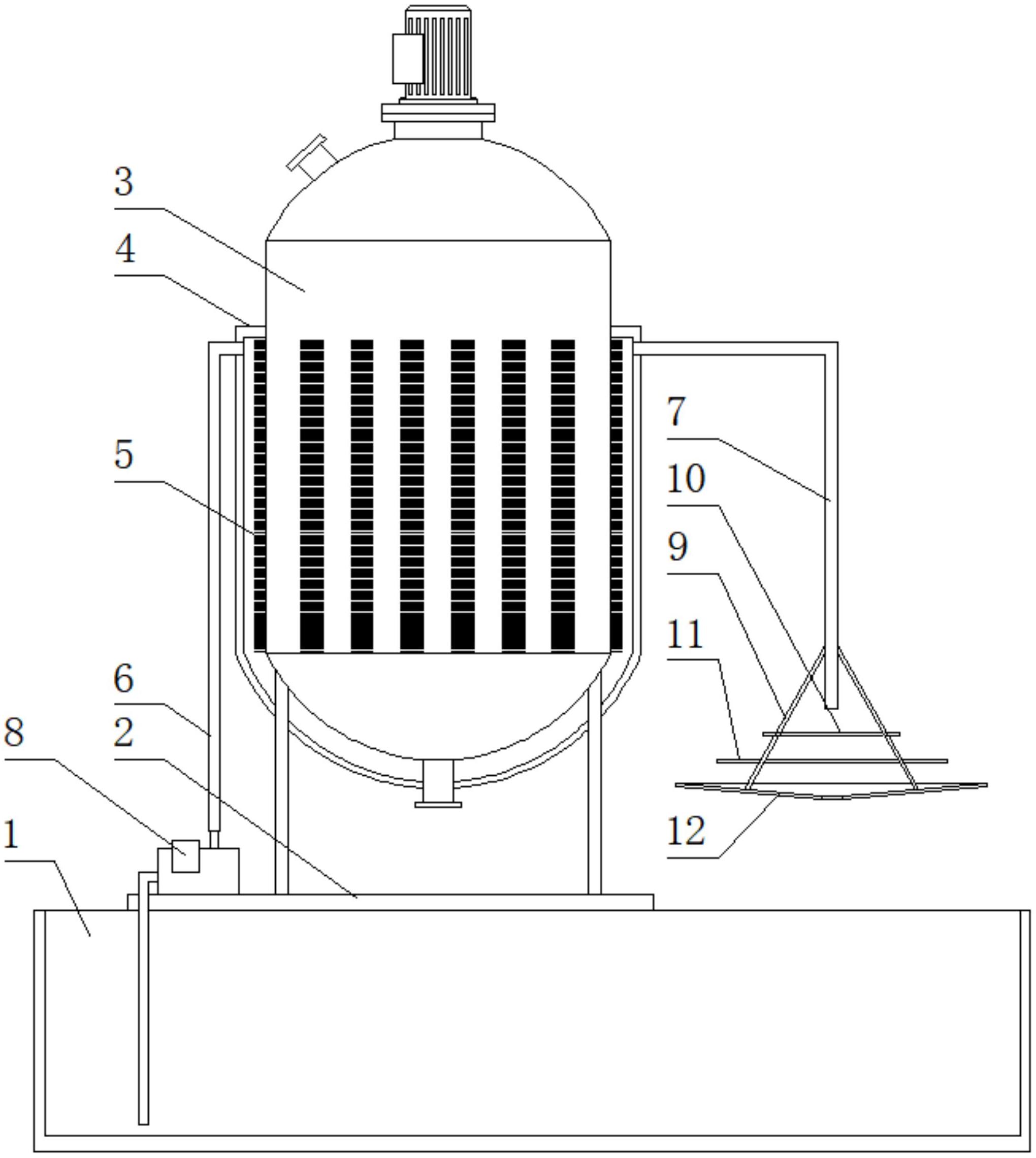 一种反应釜的夹套冷却装置-爱企查