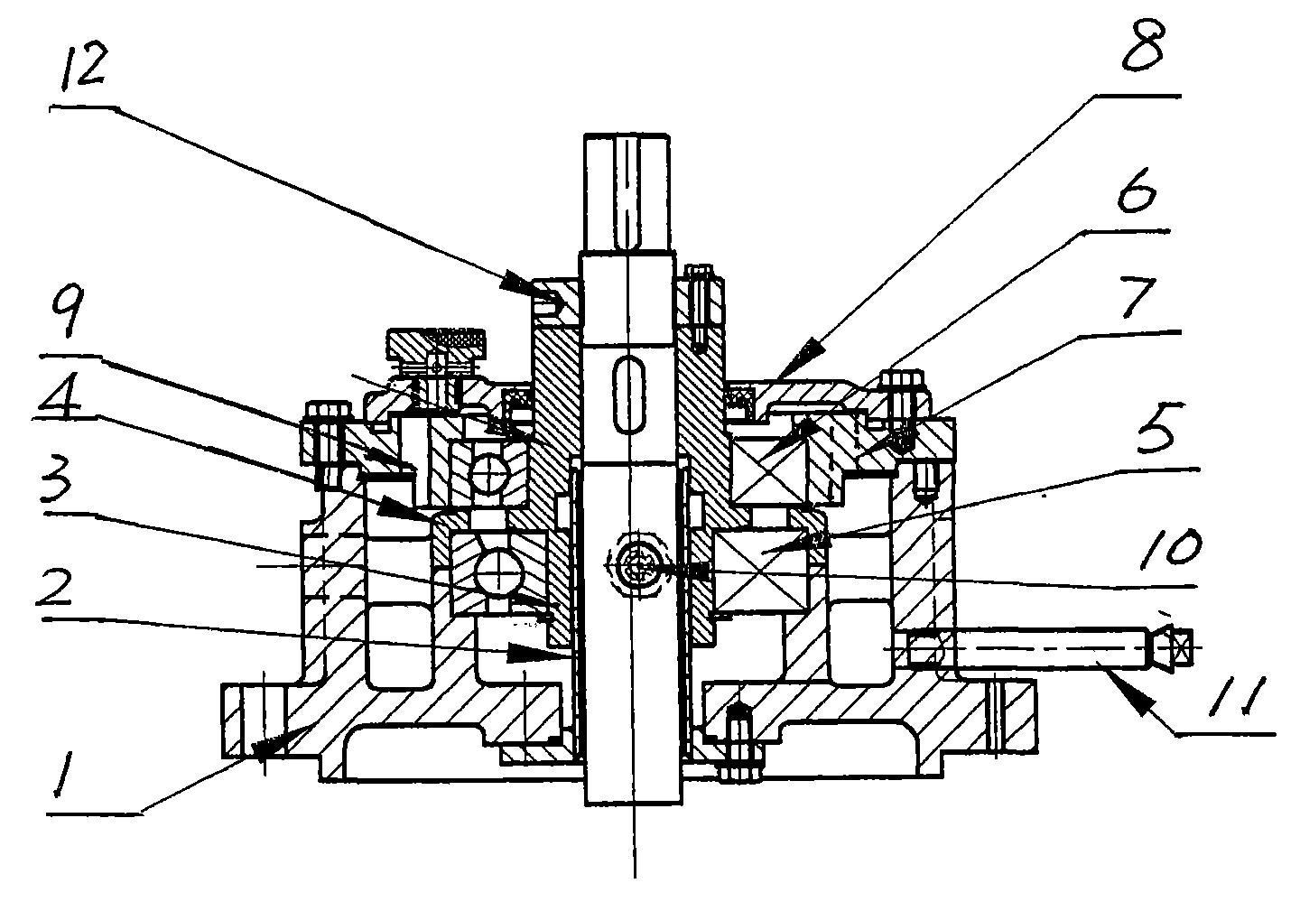 一种立式泵用轴承箱轴承稀油润滑装置