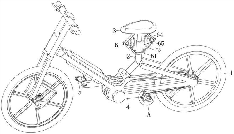 自行车机构简图图片