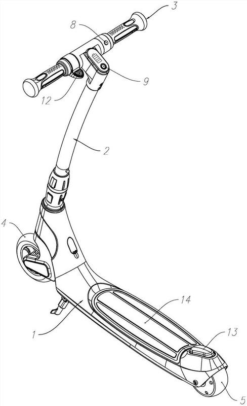 一种操作更安全的电动滑板车-爱企查