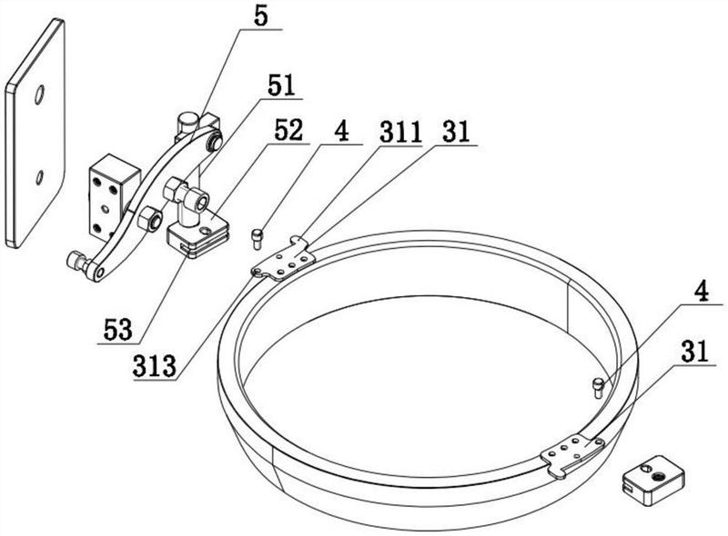一种面团滚圆机外挡圈安装机构-爱企查
