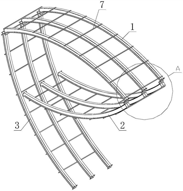 一种多榀预制折叠拱架
