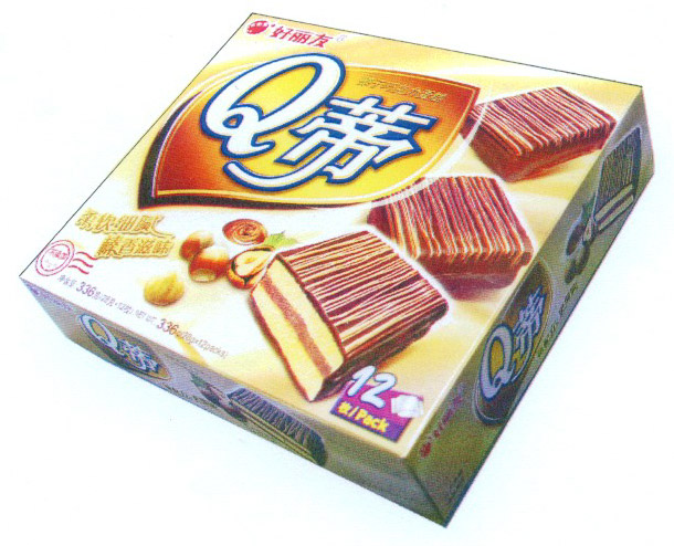 包装盒(q蒂榛子巧克力蛋糕12枚)-爱企查