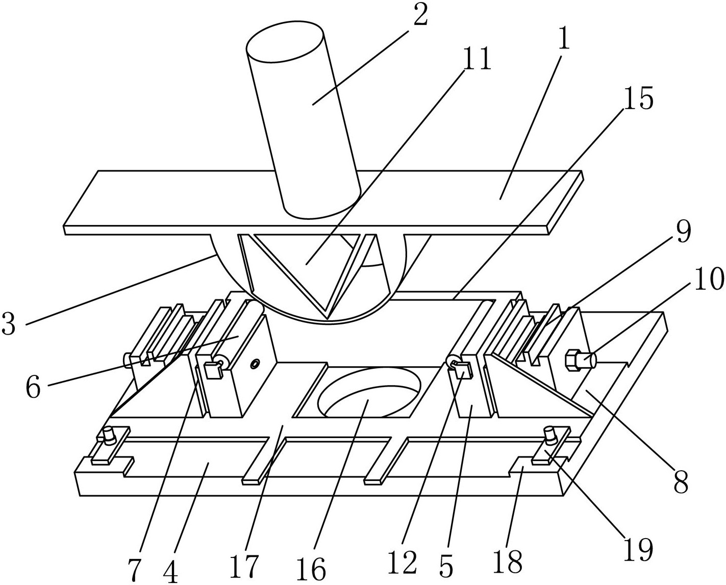 扁铁抱箍成型模具设备-爱企查
