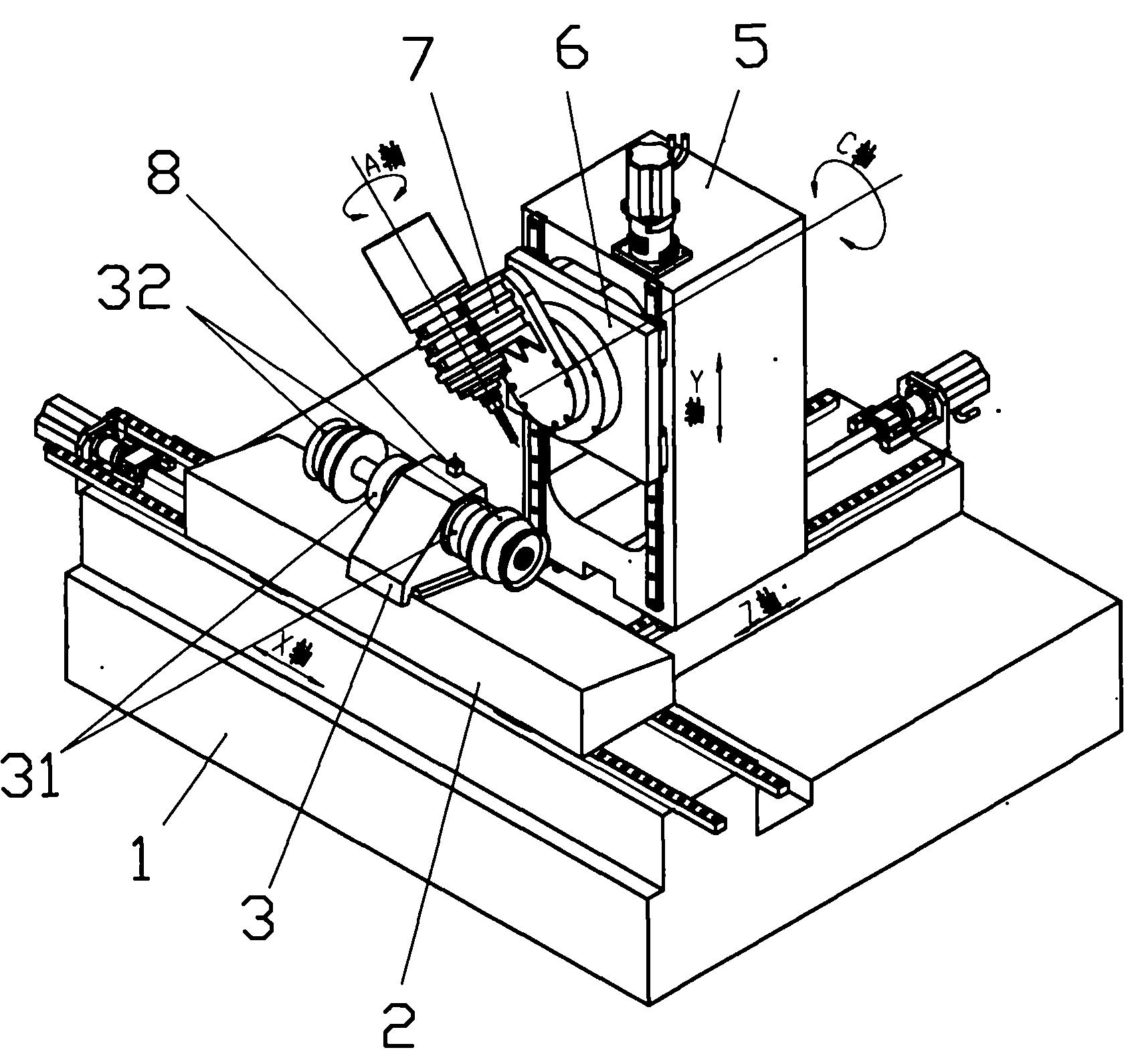 一种五轴联动双端磨轴数控工具磨床-爱企查