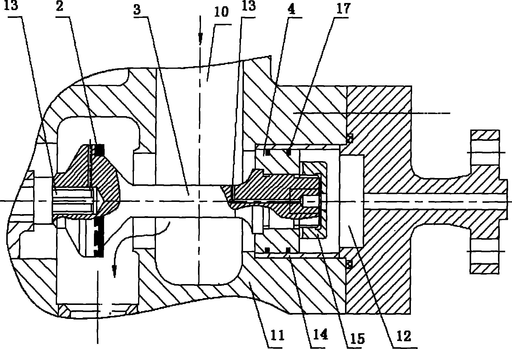 摘要附图摘要本发明属于应用于汽轮机的主汽门,具体涉及一种汽开式主